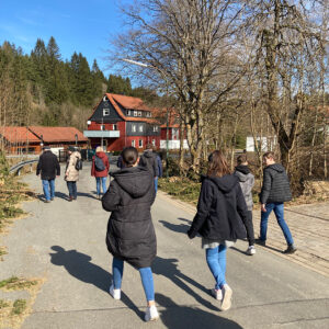 Altenau Spaziergang mit der Familie