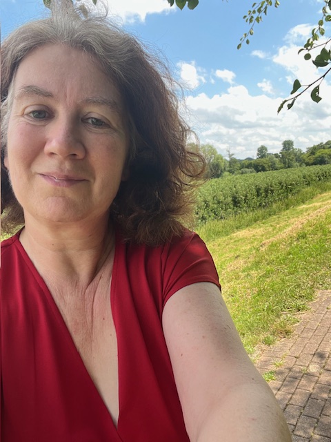 Yvonne Grimault im Sommer